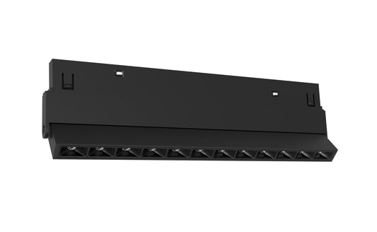 pixel-7 flex adjustable grille light for linea 11mm magnetic track lighting collection